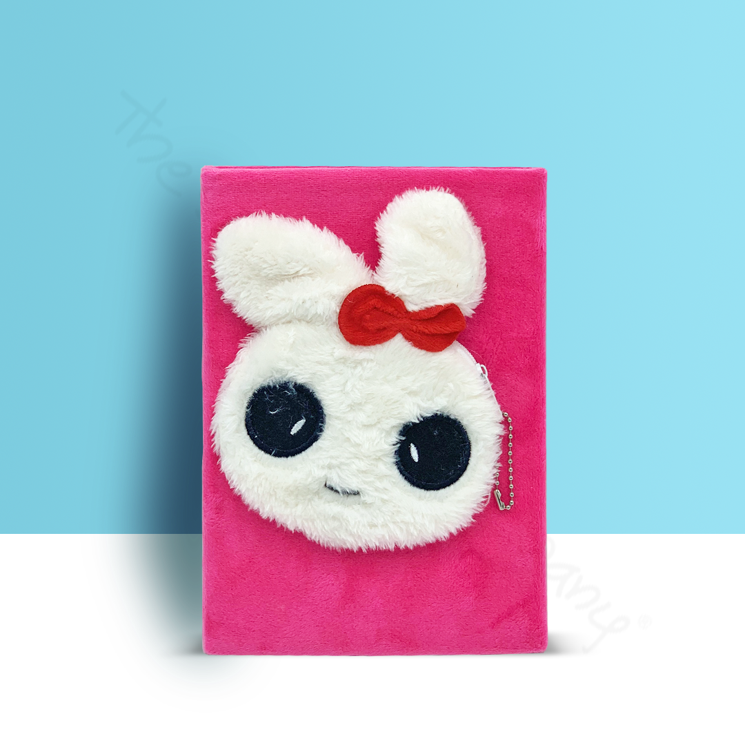 Cute Furr Journal with Pocket – thestationerycompany.pk