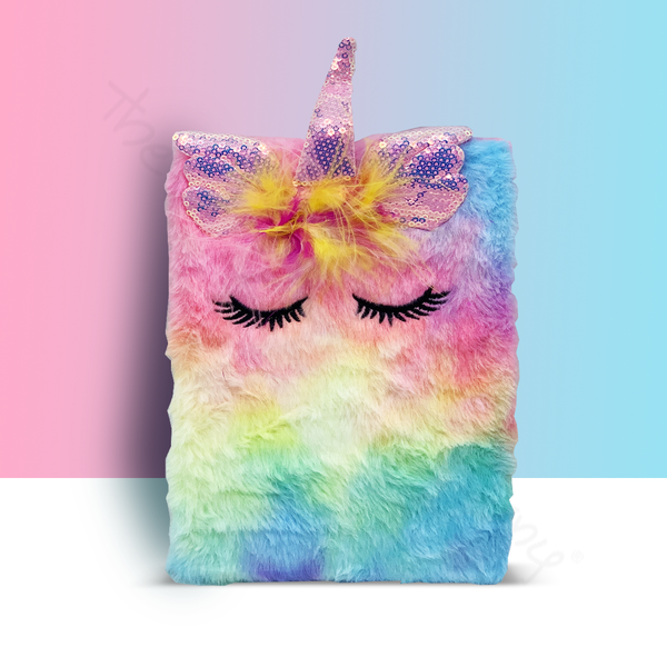 Meow Rainbow Color Furr Journal