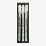 Keep Smiling Gel Pen 0.8mm Pack Of 3