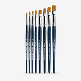 Giotto Flat Taklon Paint Brushes