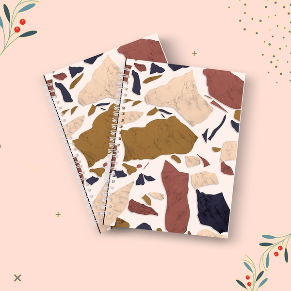 Marble Cover Spiral Notebook