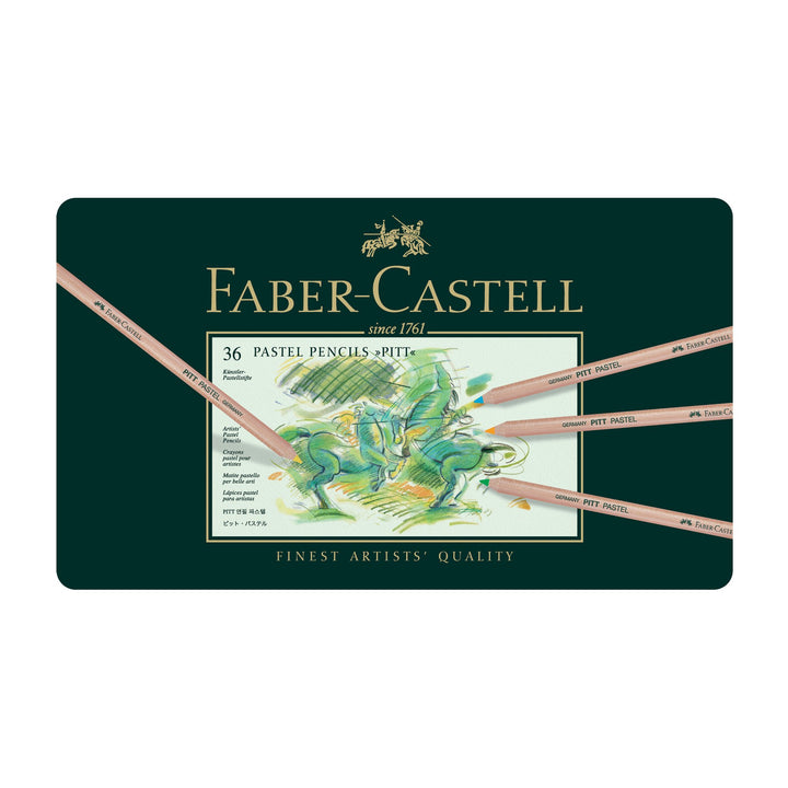 Faber Castell Pitt® Pastel Pencils - Tin of 36 - thestationerycompany.pk