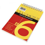 Daler Rowney Red & Yellow Spiral Pads 150Gsm