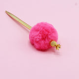 Pineapple Furr Golden Body Ballpoint
