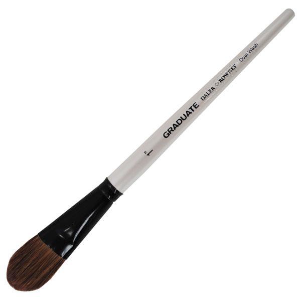 Daler Rowney Graduate Brush Synthetic Oval Wash - thestationerycompany.pk