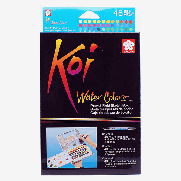 Sakura Koi Watercolor Set Of 48