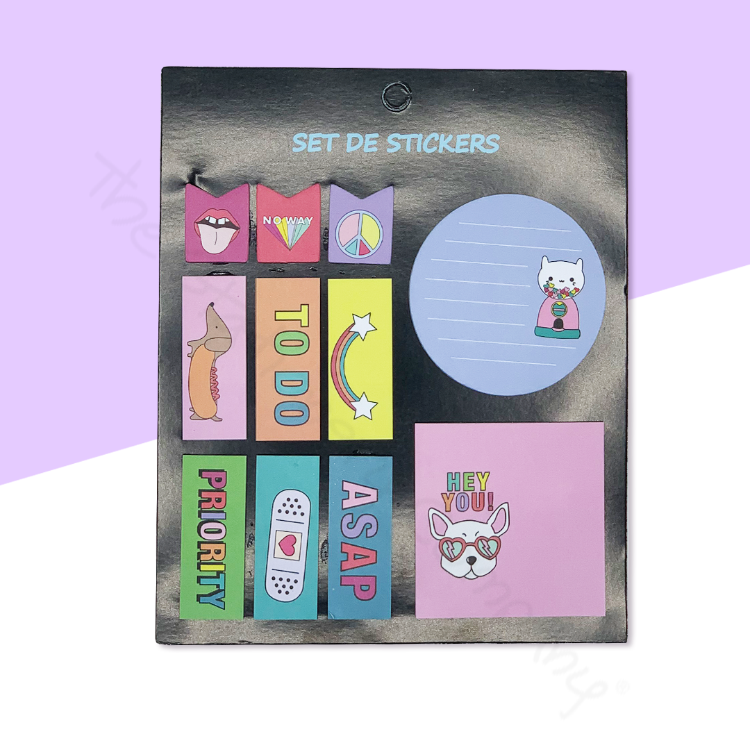 Cute Sticky Notes with Memo Pad To do list