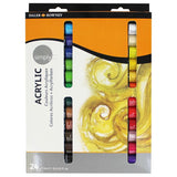 Daler Rowney Simply Acrylic Paint Set 12-24pcs - thestationerycompany.pk