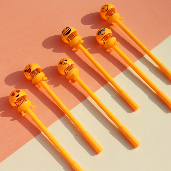 Emoji Shaking Head Gel Pen