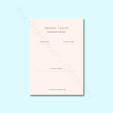 Summer Travel Planner
