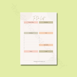 To-Do List Daily Planner Style 2