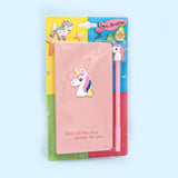 Unicorn Journal Notebook With Gel Pen