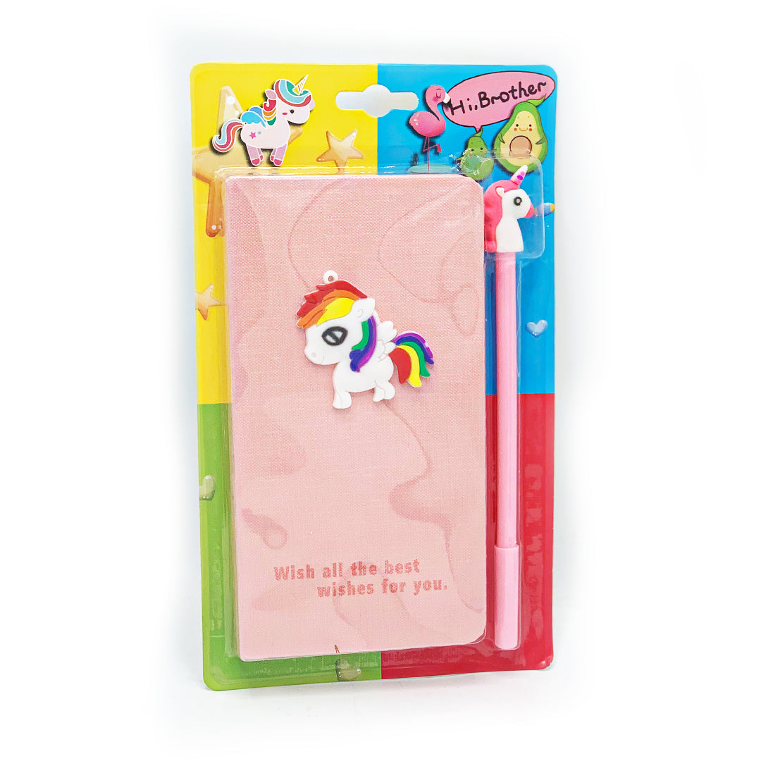 Unicorn Journal Notebook With Gel Pen