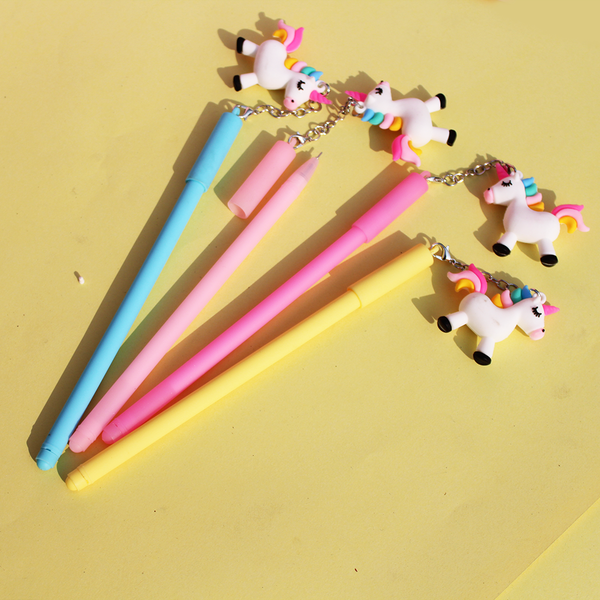 Unicorn Key Chain Gel Pen