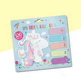 120 Sheets Unicorn Sticky Notes