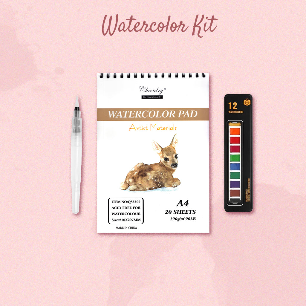 Watercolor Kit For Beginners