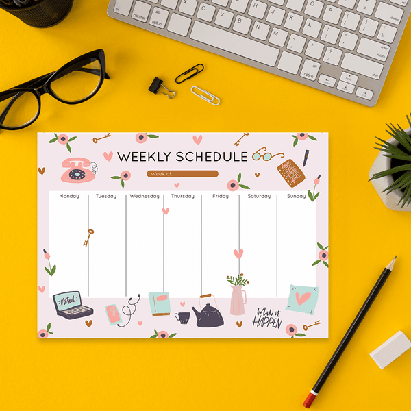 Make It Happpen Weekly Planner