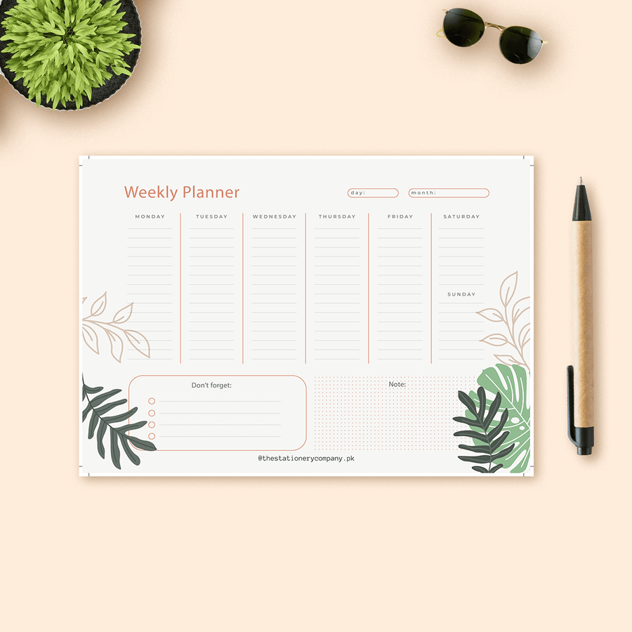 Buy Daily Weekly Planners Online In Pakistan From