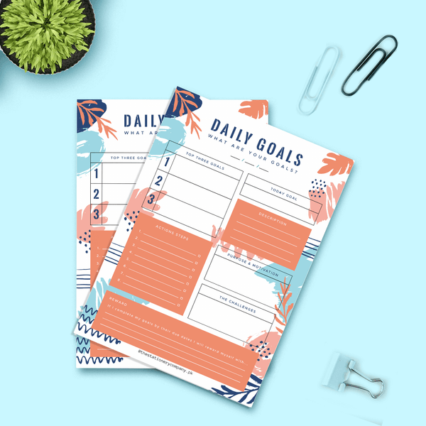 What Are Your Daily Goal Planner