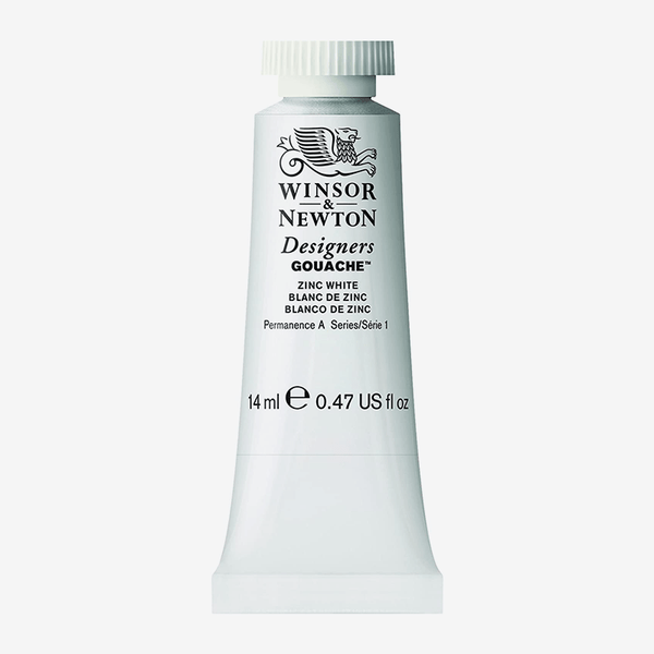 Winsor Newton Designers Gouache Color Tube Zinc White - thestationerycompany.pk