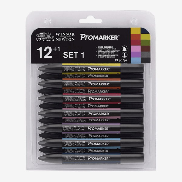 Winsor Newton Promarker Set Of 12 - thestationerycompany.pk