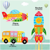 Wooden Toddler Puzzles for Kids
